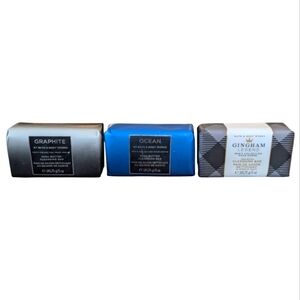NEW Bath and Body Works Men's Collection Shea Butter Cleaning Bar Set
